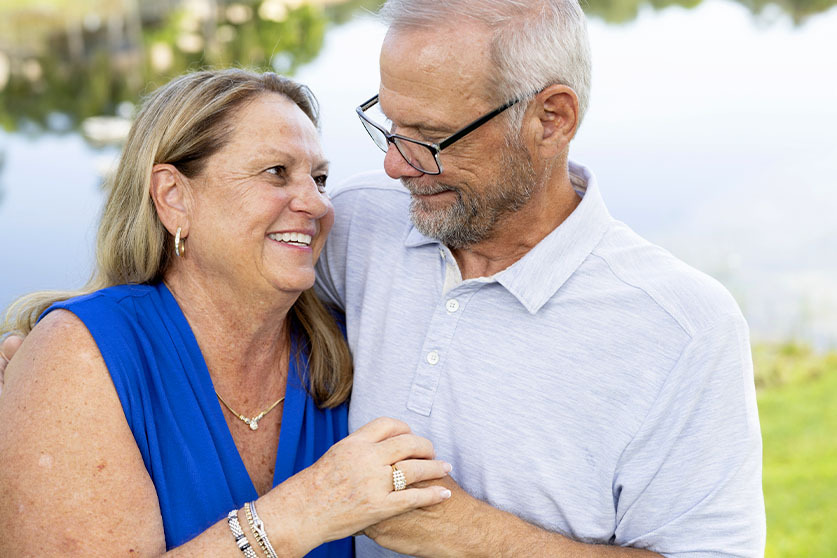 Kathy was experiencing extreme fatigue and trouble speaking, she was diagnosed and treated for a benign brain tumor at Memorial.