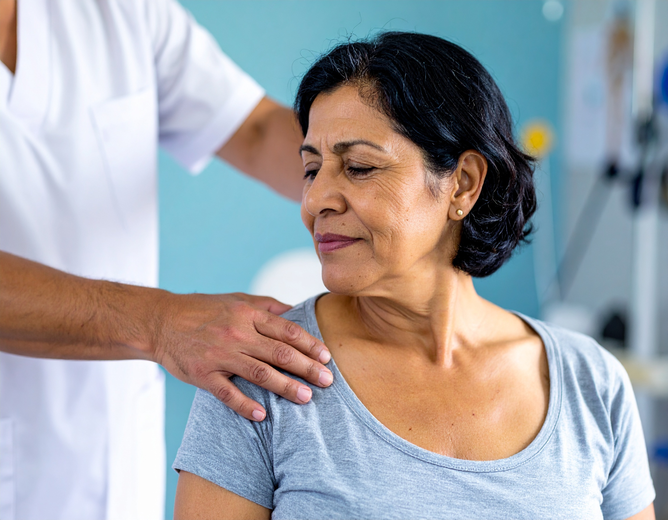 Image of doctor with patient