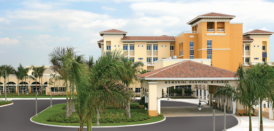 memorial hospital miramar exterior